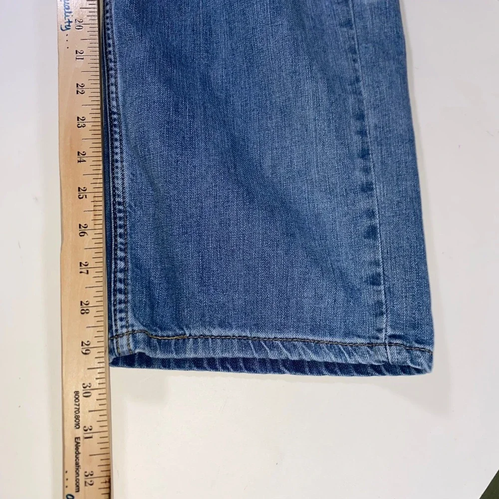 Levis 559 Relaxed Straight Jeans Mens 40x30 Medium Wash Blue WaterLess Denim